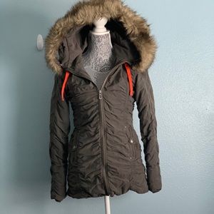 Buffalo Faux Fur Hooded Jacket